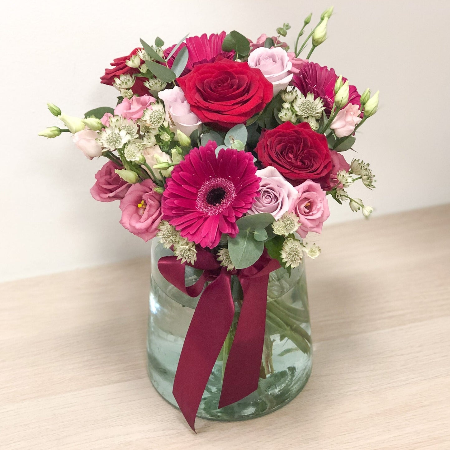 Vase Arrangement Roses