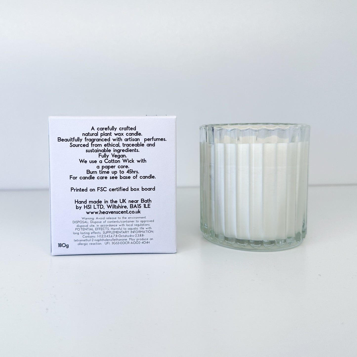 Heaven Scent - Vetiver, Amber & Moss Candle