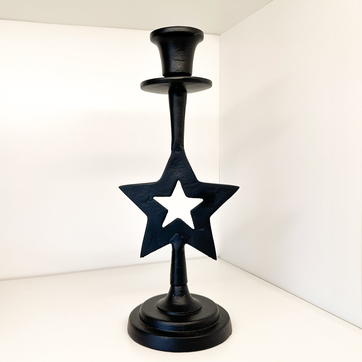 Black Star Candle Stand