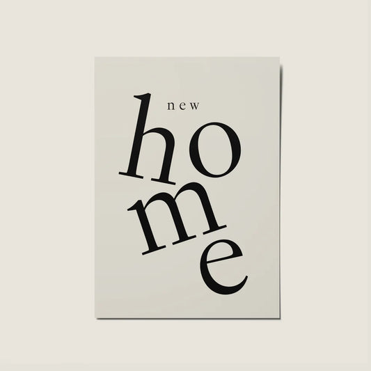 New Home Minimal Nordic Card